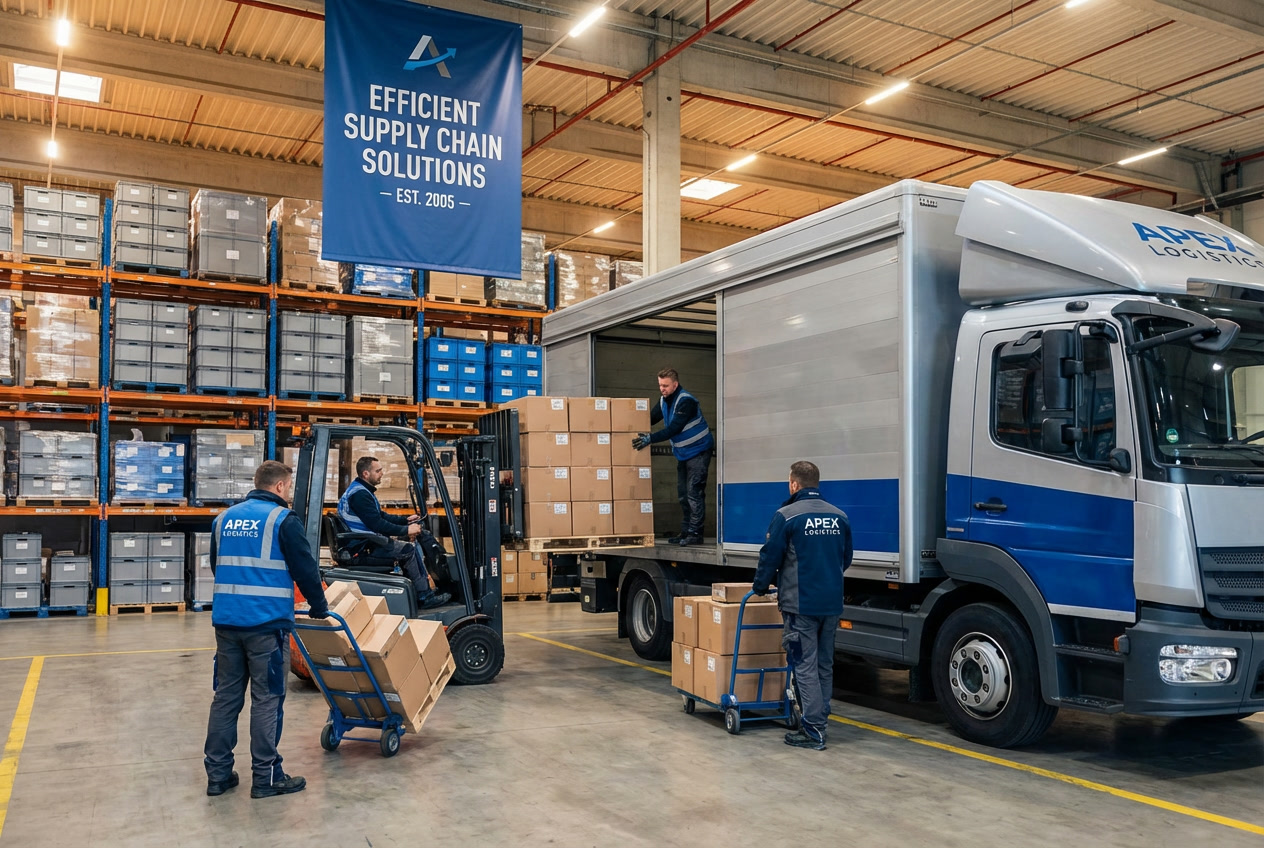 Professionelle Logistik-Operationen